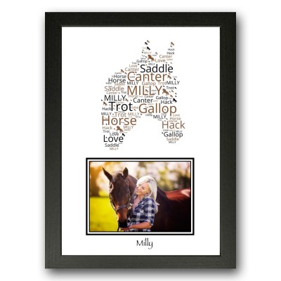 Horse Photo Gift Present